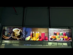 تابلوی منوی دیجیتال داخلی 700 نیت FHD برای تبلیغات فست فود