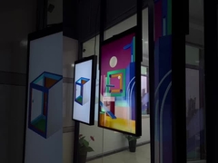 صفحه نمایش LCD پنجره دو طرفه 55 اینچی