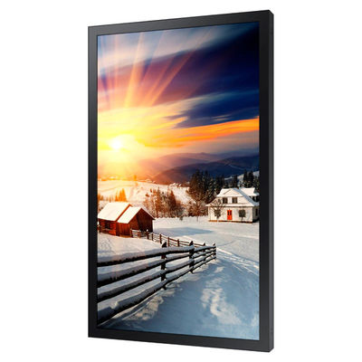 55 اینچ صفحه نمایش ال سی دی تبلیغات در فضای باز 24/7 Work Light Sun Readable 5000 Nit