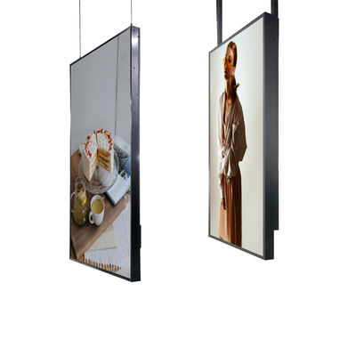 روشنایی بالا پنجره تبلیغات صفحه نمایش LCD 2500 Nits 55 اینچ محدوده باریک