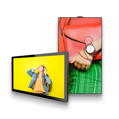 32 اینچ صفحه نمایش پنجره سیگنال دیجیتال روشنایی بالا تبلیغات آویزان