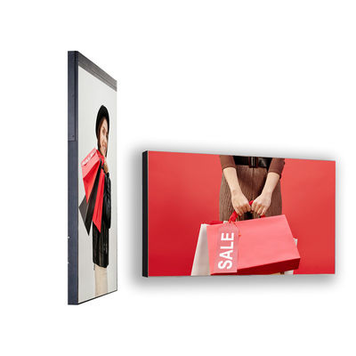 OEM داخلی 75inch 2500cd / m2 روشنایی بالا LCD Digital Signage برای نمایش پنجره های خرده فروشی