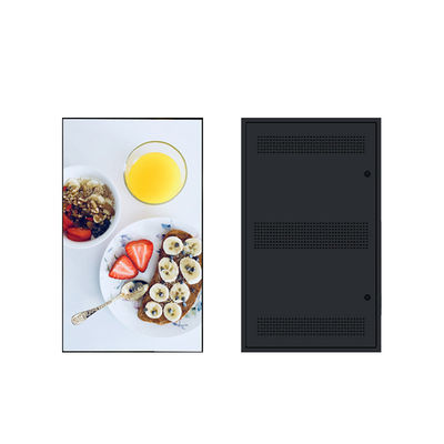 درب بیرونی 3000CD / M2 درایو از طریق صفحه نمایش 4K LCD تبلیغاتی برای رستوران