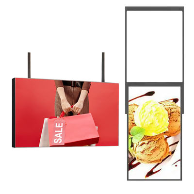 صفحه نمایش LCD تبلیغات تجاری صفحه نمایش LCD سفارشی برای پنجره فروشگاه