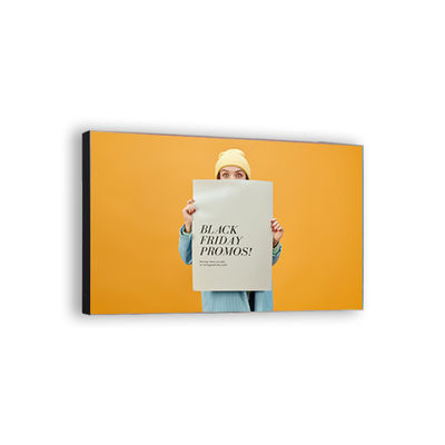 صفحه نمایش نیمه بیرونی دیجیتال پنجره فروشگاه با روشنایی بالا و ورودی HDMI