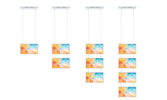 صفحه نمایش 27 اینچی FHD LCD 2000nits معلق